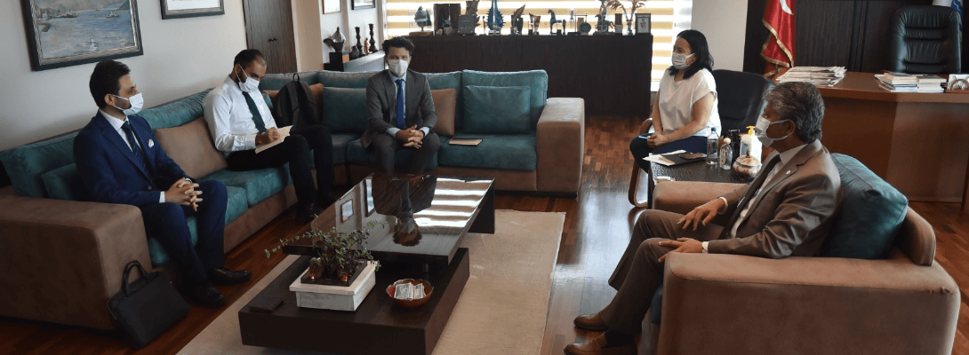 Başkan Vekili Mutluay Birleşmiş Milletler Temsilcilerini Ağırladı