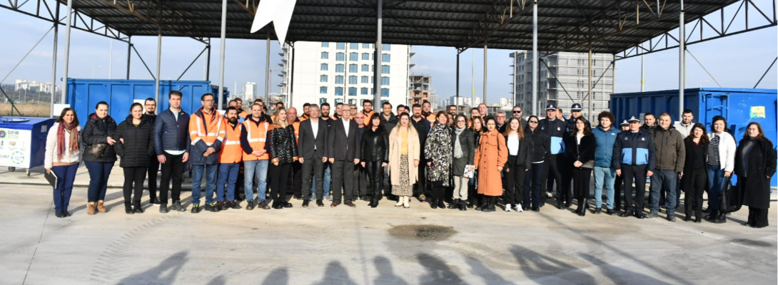 1. Sınıf Atık Getirme Merkezi Tanıtıldı