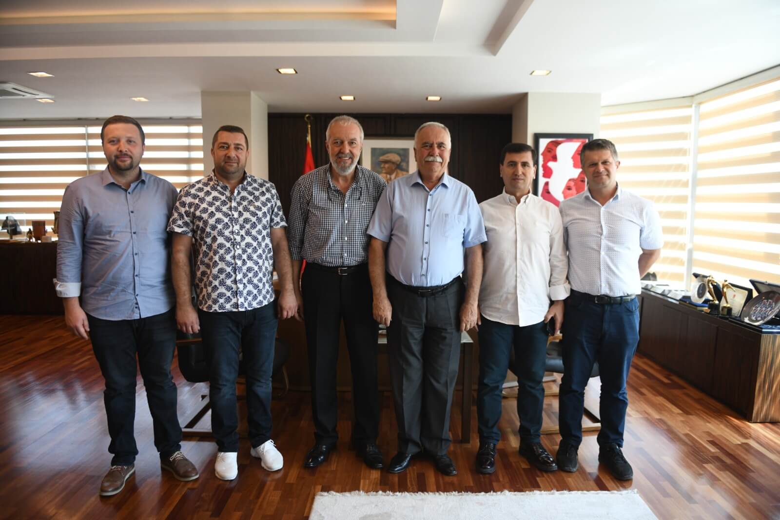 MÜSİAD Yönetiminden Başkan Gökhan'a Ziyaret