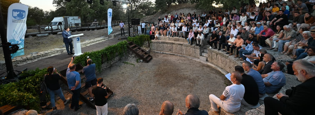 62. Uluslararası Troya Festivali'nin Resmi Açılış Töreni Gerçekleşti