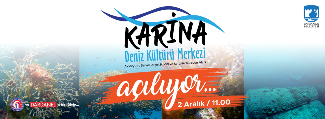 Karina Deniz Kültürü Merkezi Kentlileri Bekliyor