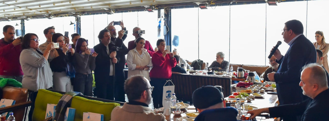 Başkan Erkek, 10 Ocak Çalışan Gazeteciler Günü'nde Basınla Buluştu