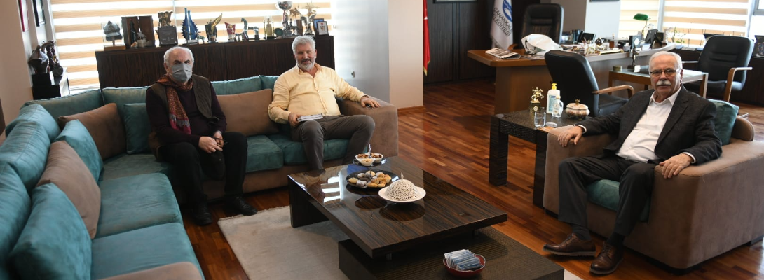 Uslu ve Atabay'dan Başkan Gökhan'a Ziyaret