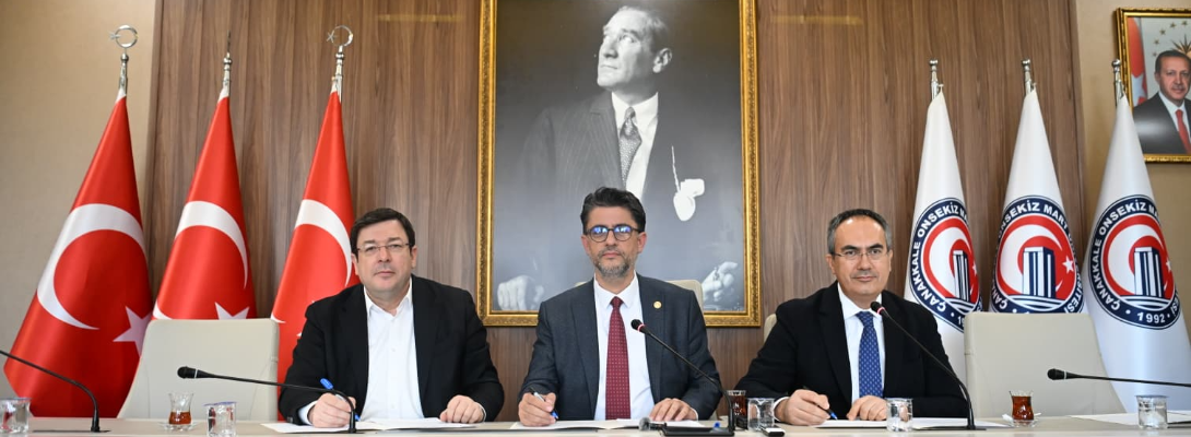 1. Uluslararası Çanakkale Seramik Sempozyumu için İmzalar Atıldı