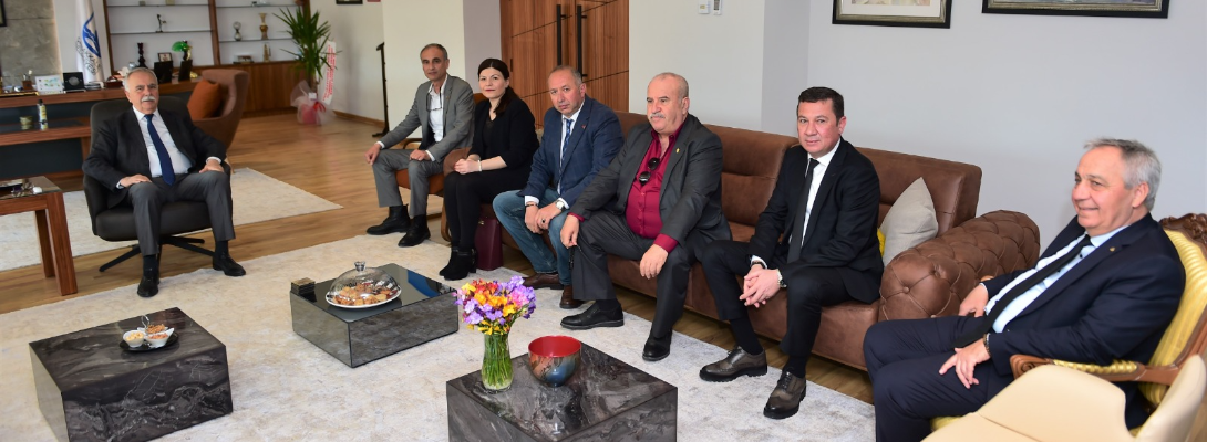 Başkan Gökhan Konuklarını Ağırladı