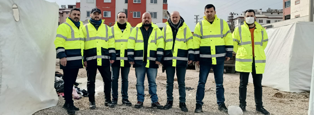 Çanakkale Belediyesi Çalışanları Afet Bölgesinde…