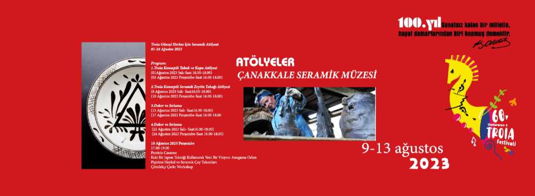 60. Uluslararası Troia Festivali'nin Atölye Etkinlikleri