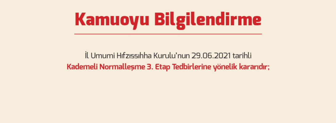 Kamuoyu Bilgilendirme