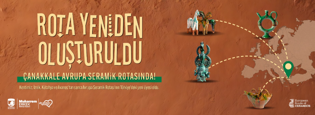 Başkan Erkek, Avrupa Seramik Rotası Genel Kuruluna Katılacak