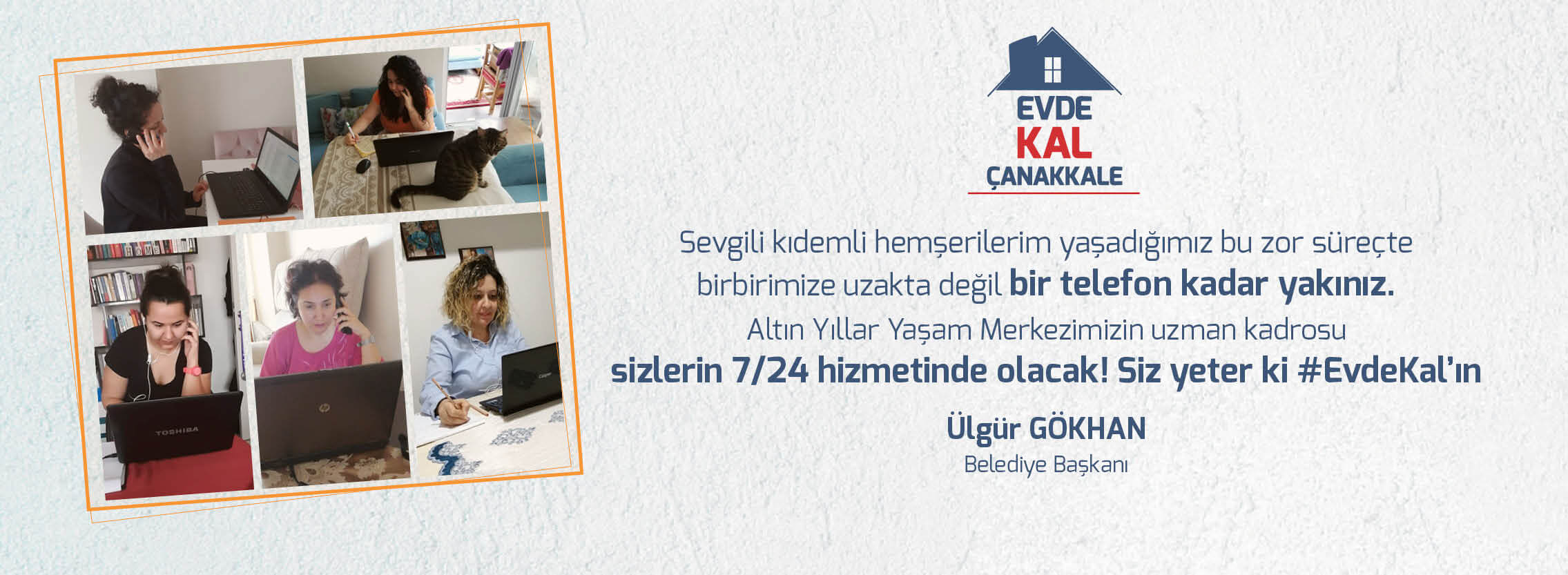 Kıdemli Kentlilerimize Bir Telefon Kadar Yakınız...