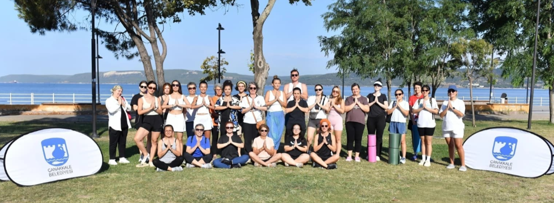 Açık Hava Yoga Etkinlikleri Başladı