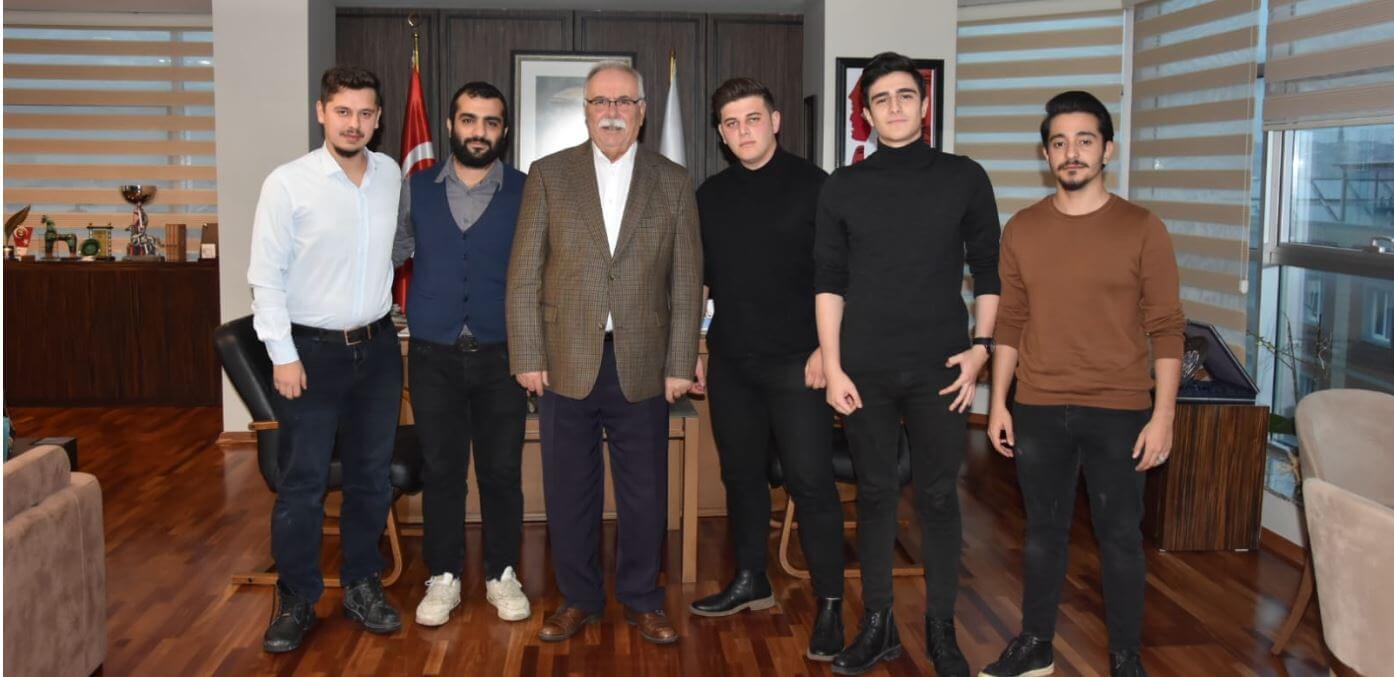 Başkan Gökhan Konuklarını Ağırladı