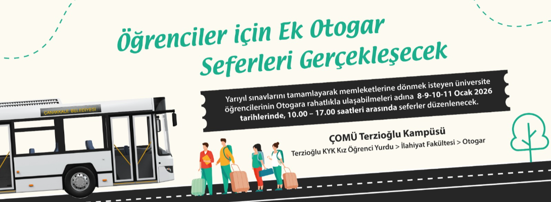 Öğrenciler için Ek Otogar Seferleri Düzenlenecek