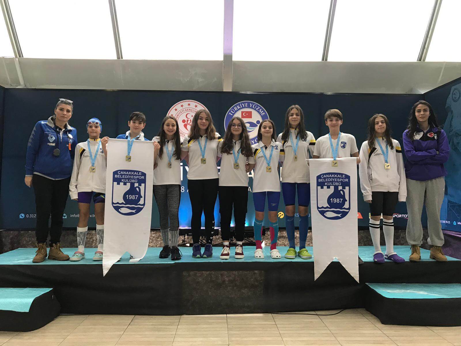 Belediyespor Yüzücülerinden Büyük Başarı