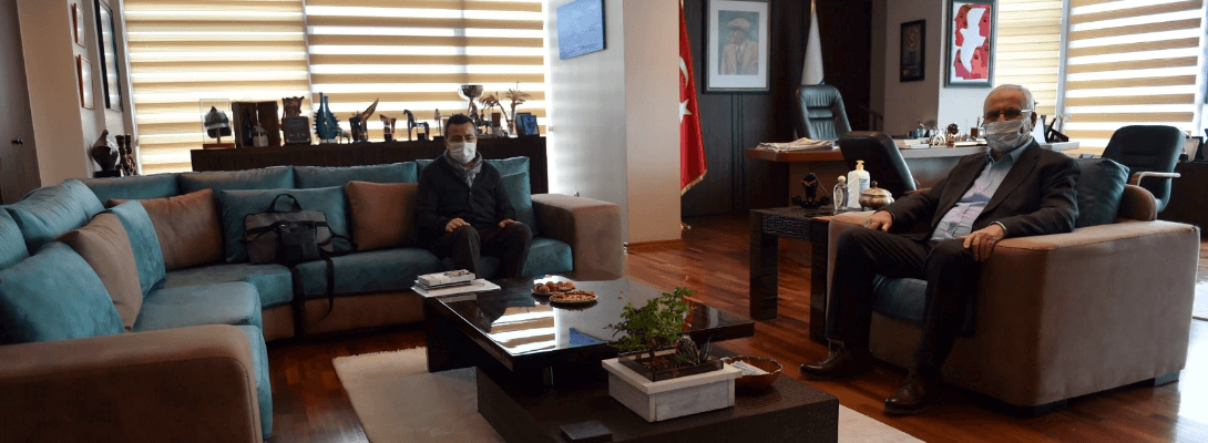 Başkan Gökhan Konuklarını Ağırladı