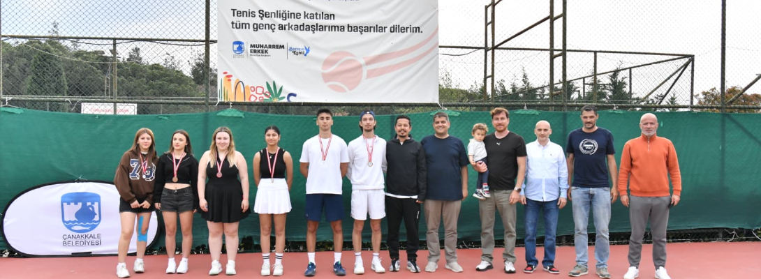 Tenis Şenliği Ödül Töreni ile Son Buldu