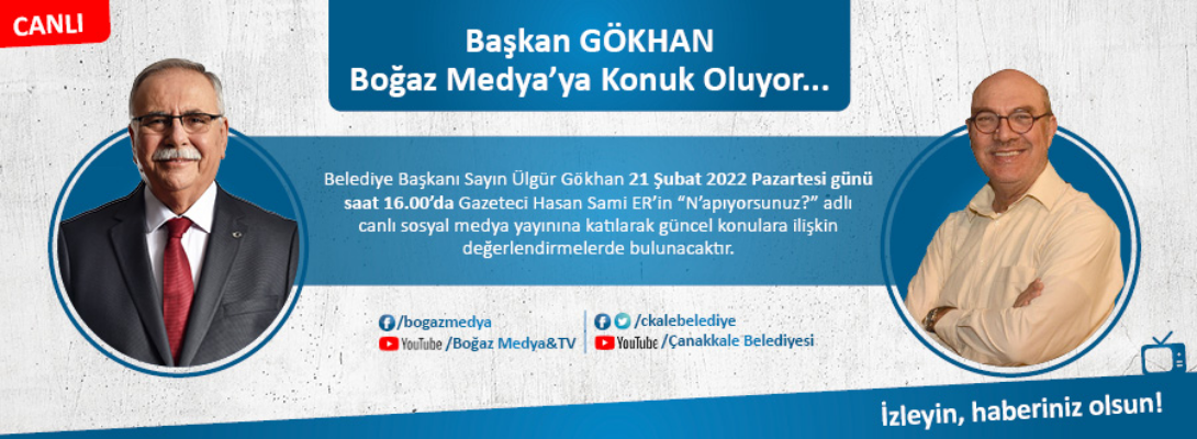 Başkan Gökhan Boğaz Medya'ya Konuk Oluyor