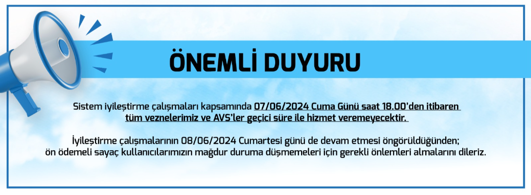 Önemli Duyuru