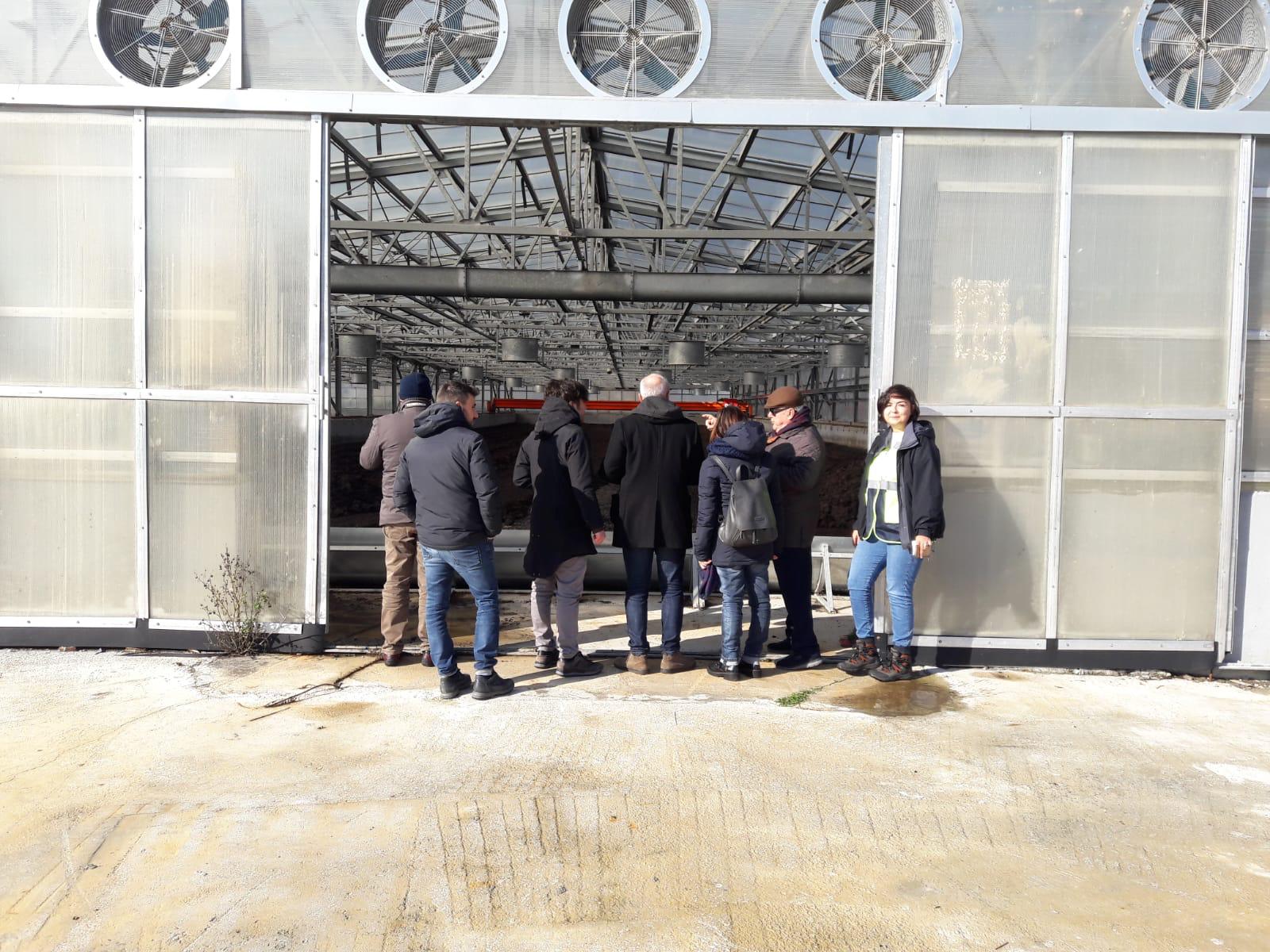 İtalyan Heyet, Atık Su Arıtma Tesisi ve Solar Çamur Kurutma Sistemini İnceledi