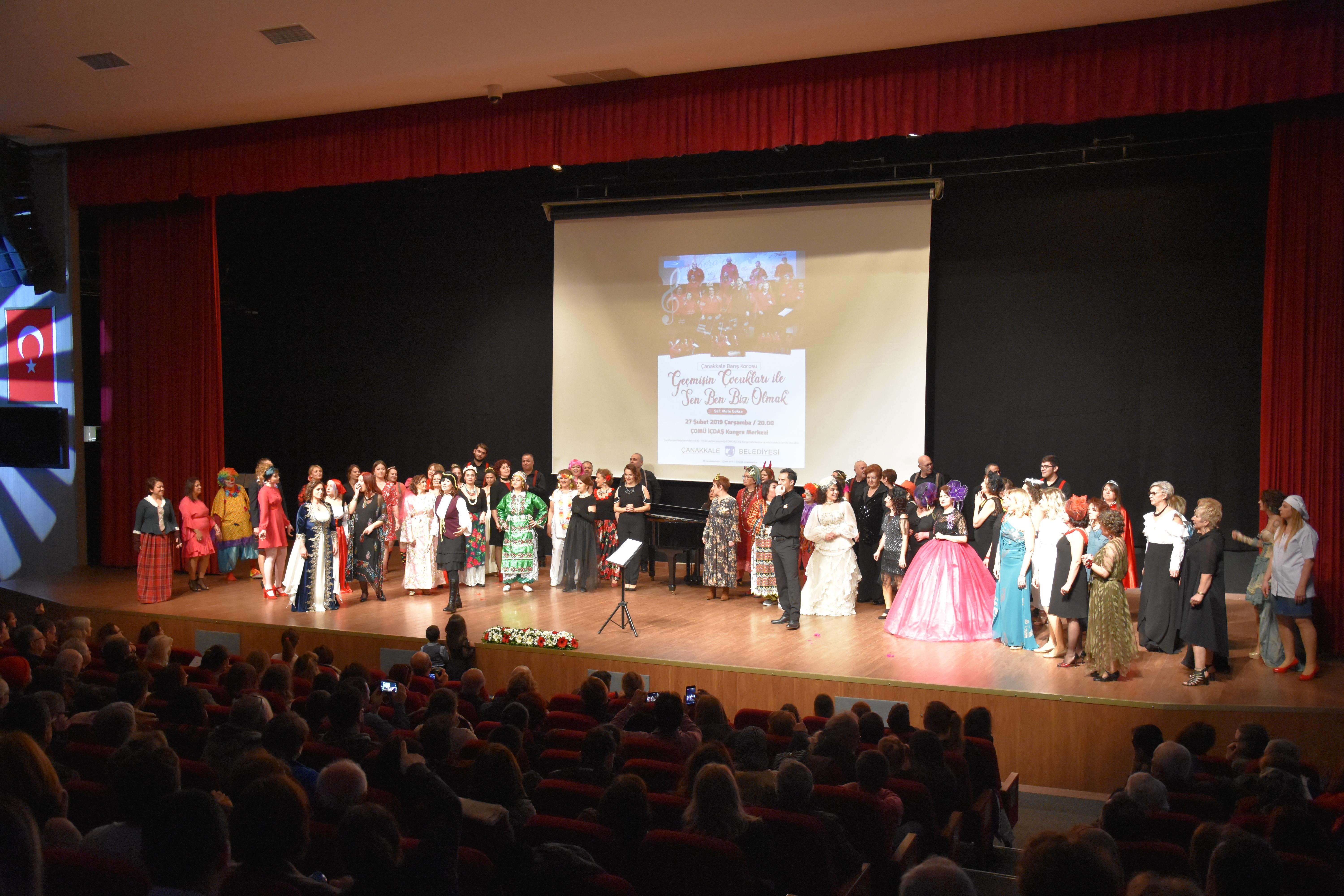 Çanakkale Barış Korosu'ndan “Sen Ben Biz Olmak” Konseri