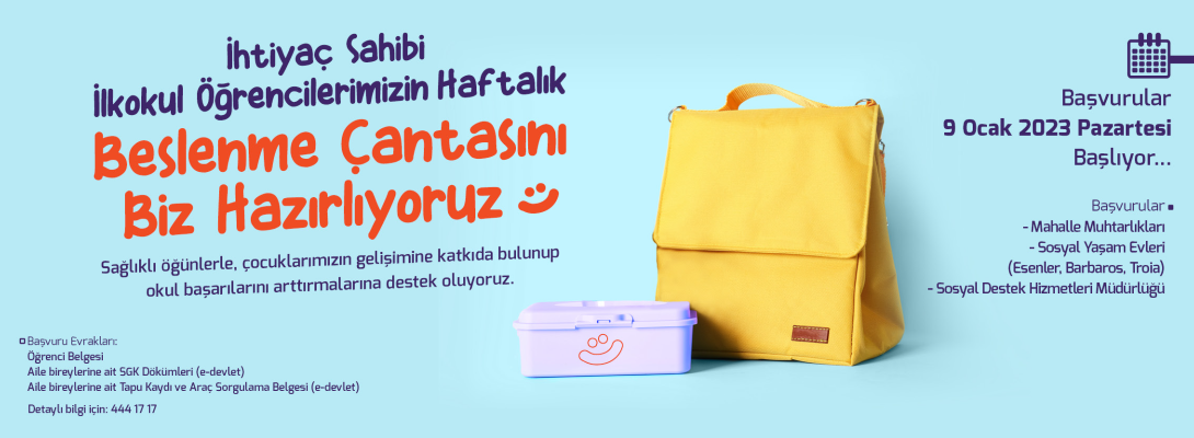 İhtiyaç Sahibi İlkokul Öğrencilerimiz İçin “Beslenme Saati Projesi” Başlıyor!