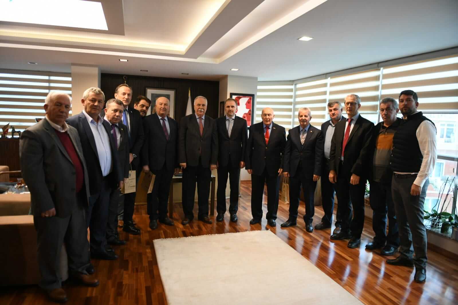 Büyükelçi Sadovic'ten Başkan Gökhan'a Ziyaret