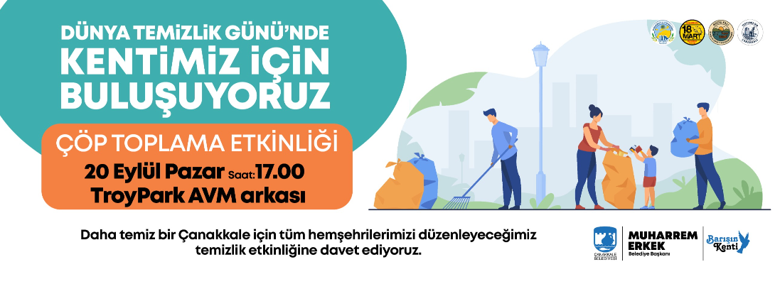 18 Eylül 2026 “Dünya Temizlik Günü” Etkinliğine Davetlisiniz…