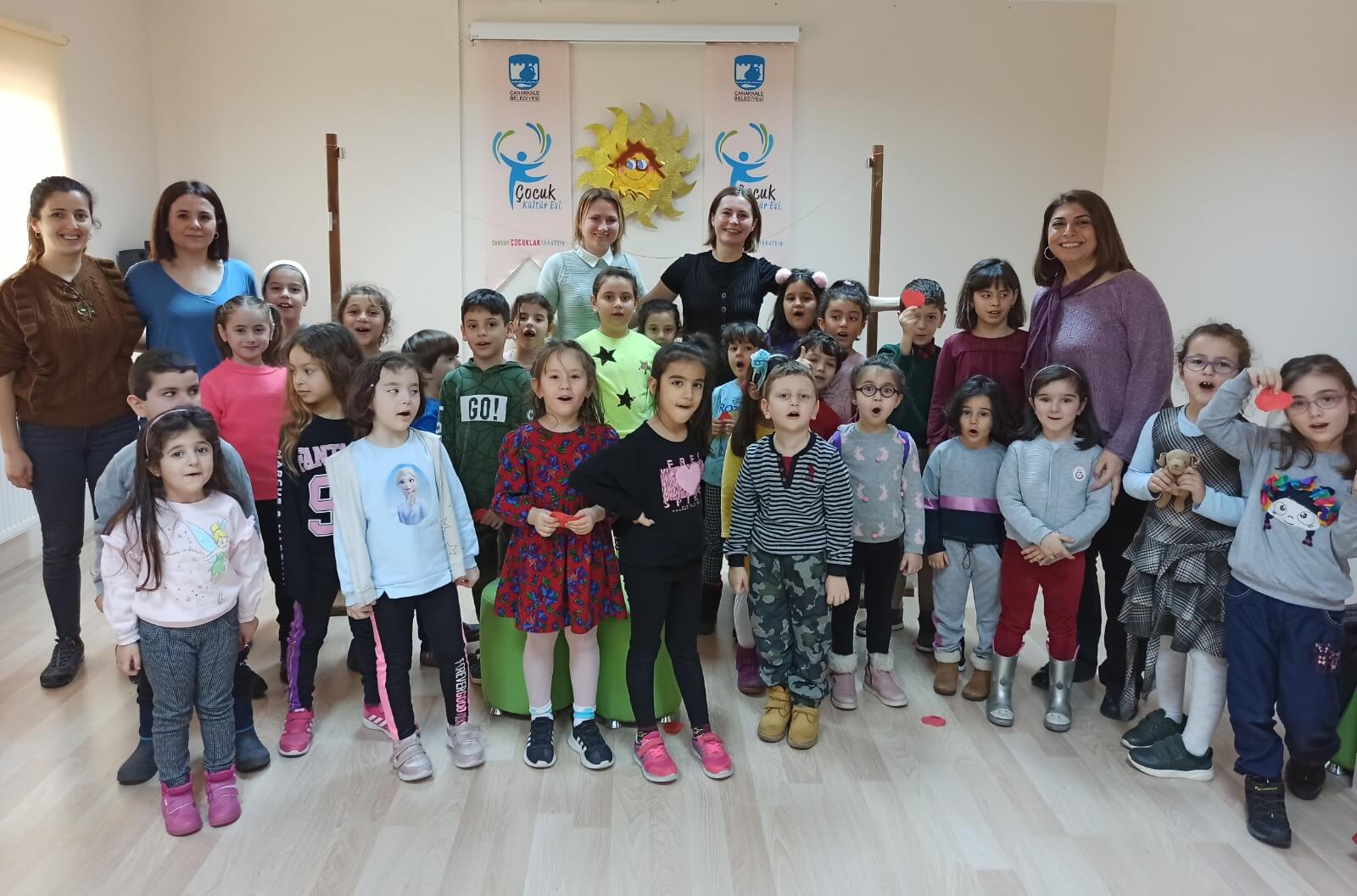 Çocuk Kültür Evi'nde Yulıa Yıldız İle Yaratıcı Drama Buluşması