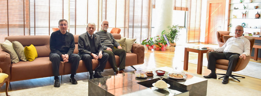 Emekli Astsubaylar Derneğinden Teşekkür Ziyareti