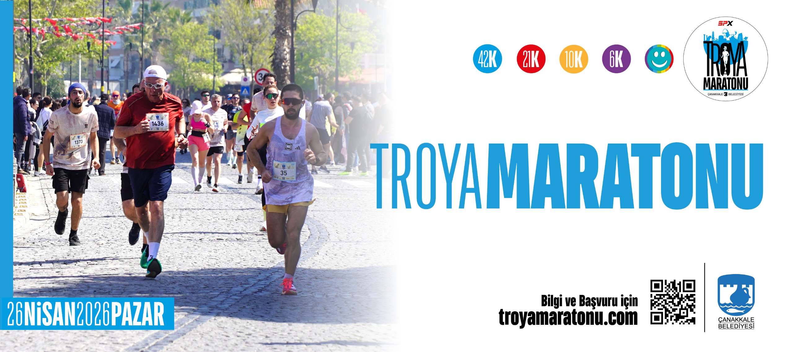 troya maratonu 2026
